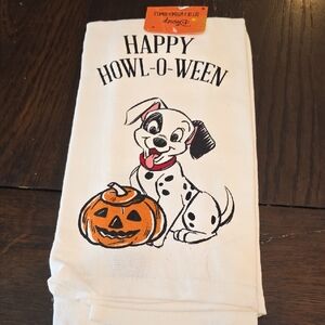 Happy Howl-O-Ween Set Of 2 Kitchen Towels